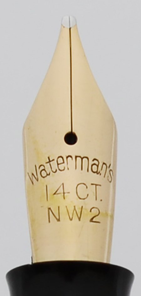 Waterman Champion 501 Fountain Pen (England, 1940s) - Black